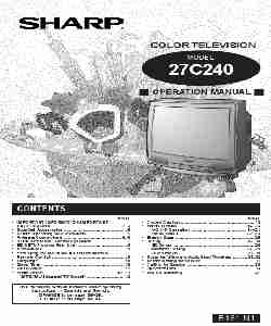 Sharp CRT Television 27C240-page_pdf